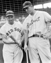 Jimmie Foxx & Hank Greenberg 8X10 Photo Boston Red Sox Tigers Baseball Picture - $4.94