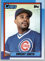 1990 Topps 311 Dwight Smith  Chicago Cubs - £0.77 GBP