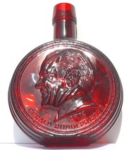 WHEATON Ruby Glass Commemorative 8 inch Decanter Bottle President Gerald... - £11.36 GBP