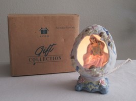 1998 Madonna &amp; Child Porcelain Night Light Lamp AVON Mary &amp; Baby Jesus C... - £15.73 GBP