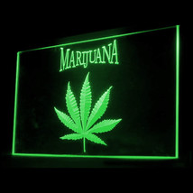 220041B Marijuana High Life Hemp Leaf herbal incense Drug Exhibit LED Light Sign - £17.85 GBP