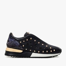 The Infanta Navy Spike Leather Women Sneaker Limited Edition image 10