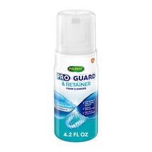 Polident Pro Guard &amp; Retainer Foam Cleanser, Clear, 4.2 Fl. Oz. - $10.95