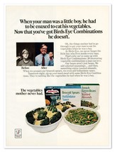 Birds Eye Vegetables When Your Man Was a Boy Vintage 1972 Full-Page Maga... - £7.75 GBP