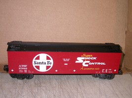 MTH Rail King O 027 Santa Fe Reefer Car # ATSF 37680 Nice Super Shock Control - £15.02 GBP