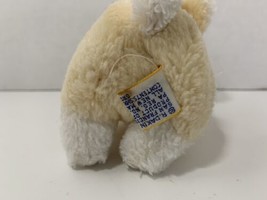 R. Dakin vintage small plush yellow cream white bunny rabbit stuffed animal 1982 - £11.86 GBP