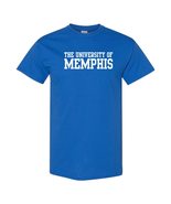AS01 - Memphis Tigers Basic Block T Shirt - Small - Royal - £18.79 GBP