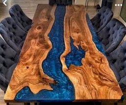 Epoxy Coffee Table Top, Wooden Table Top, Handmade Beautiful Home Decor Top - £430.29 GBP