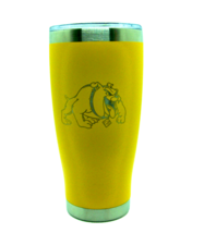 Fresno State Bulldogs Etched Logo Stainless Steel Hot Cold Beverage Tumb... - £21.05 GBP