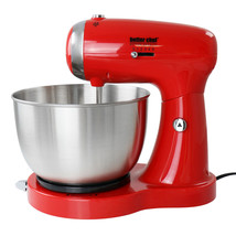 Better Chef 350 Watt MegaMix Stand Mixer in Red - $2,737.63 MXN