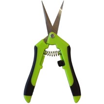 Green Micro Tip Garden Shears For Precise Trimming - Lightweight, Stainl... - £15.14 GBP