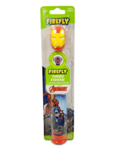 Firefly Marvel Avengers Iron Man Turbo Power Toothbrush Antibacterial Cover - $5.51
