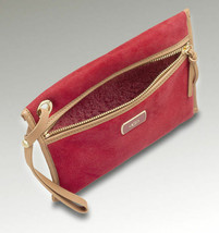 UGG Jane Wristlet Clutch Bag Red Sheepskin Shearling New $125 - $75.00