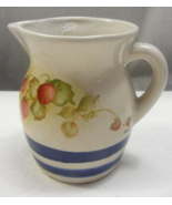 Vintage Robinson Ransbotttom Pottery 14 Oz Cream Milk Pitcher Artist Sig... - $645.41 MXN