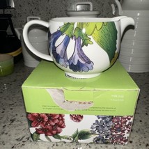 Portmeirion 3pc Eden Milk Jug 17.5oz Covered Sugar 10.5oz Bnib Rare Must Have - $59.11