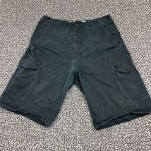 Anchor Blue Shorts Men 34 Cargo Chino Outdoor Pockets 100% Cotton - $26.35 CAD