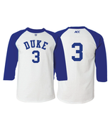 Duke Blue Devils Style Raglan T-Shirt/Jersey Tre Jones - $29.99+