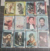 Vintage 1980 Topps Star Wars Empire Strikes Back Cards Lot of 12 No Duplicates - £9.28 GBP