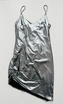 Torn by Ronny Kobo Strappy Dress Metallic Silver ( L ) - £87.02 GBP