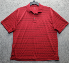Grand Slam Polo Shirt Men&#39;s Large Multi Striped Stretch Golf Performance... - $21.44