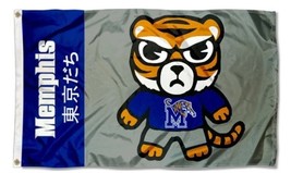 Memphis Tigers Kawaii Tokyodachi Mascot Flag 3X5ft Banner Polyester  - £12.50 GBP