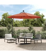  Cantilever Garden Parasol Terracotta Polyester, Steel Large - $228.46 CAD