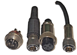 4pc Microphone Plug Assorted Ham radio MICROPHONE PLUG / CB Radio Connector #1 - $5.33