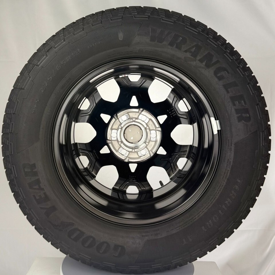 Ford F150 OEM 18" Black Wheels Goodyear AT Tires Fits 2015-2025 TPMS LUG NUTS Item image 9