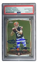 Johnny Manziel Signed 2014 Topps #169A Rookie Card Johnny Football PSA/DNA - £46.40 GBP