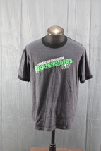 Saskatchewan Roughriders Shrit (Retro) - Disco Script Ringer T - Men&#39;s Large - $49.00