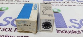 Omron MY2V Delay Relay 100VAC Timer 5s 1788 - $19.57