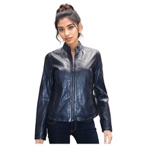 Mauritius Women&#39;s Chessy Scuba Leather Jacket - $310.37 CAD+