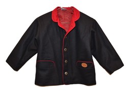 Kids of Norway black jacket Norwegian bunad jacket Size 2 - £30.37 GBP
