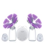 2 Powerful Double Intelligent Microcomputer USB Electric Breast Pump wit... - £21.32 GBP