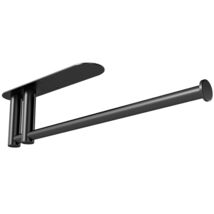 Sturdy Stainless Steel Under Cabinet Towel Holder - Adhesive &amp; Screw Opt... - $24.70