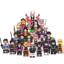 Collection Demon Slayer Corps Tanjiro Muzan the Twelve Kizuki 24pcs Mini... - £35.68 GBP