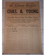 Rockland, ME News, July 21, 1917 - WWI &quot;Draft Extra!&quot; List of 2,399 Loca... - £39.13 GBP