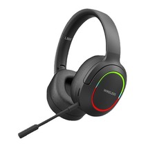Led Wireless Headphones Stereo Low Latency Gaming Earphones With Microphone - £24.33 GBP+