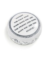 Corporate Gift Paperweight&quot;Accept The fact That Some Days You are The Pi... - $36.99