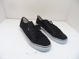 Vision Street Wear Men&#39;s Canvas Low Skate Shoe Black/White Size 12M - £56.94 GBP