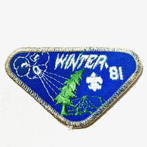1981 Winter Camp Scout Iron-on Patch - $75.92 MXN