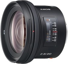 For Sony Alpha Digital Slr Cameras, Use The Sal-20F28 20Mm F/2.08 Wide-Angle - £183.61 GBP
