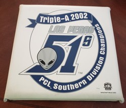 Las Vegas 51s Triple-A 2002  PCL Southern Division Champions Seat Cushion - £19.94 GBP