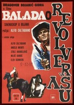 Vintage Poster Ballad of a Gunman 1967 Alfio Caltabiano Gidra Spaghetti Western - £31.96 GBP