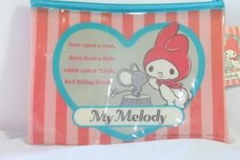 Pouch (new) MY MELODY ZIPPER POUCH - 7.75&#39; W X 5.75&quot; TALL - £6.89 GBP