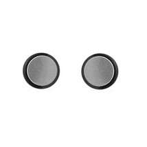 Illusion Tunnel Plug Magnetic Silver Tone Men Unisex Steel Earrings No P... - £7.58 GBP