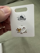 Disney Parks Mickey Mouse Faux Topaz November Birthstone Ring Silver Color image 2