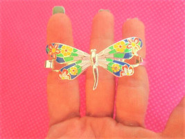 Dragonfly hippie flower bracelet - $14.84