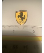 Vintage NEW Ferrari shield Pin Logo SF Emblem Prancing Horse Enamel Hat ... - $26.04 CAD