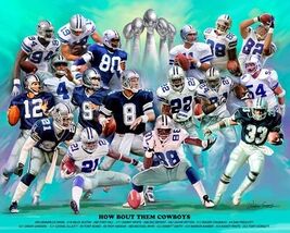 54 Dallas Cowboys NFL Metal Sign 12x8in Football Wall Decor - $632.25 MXN